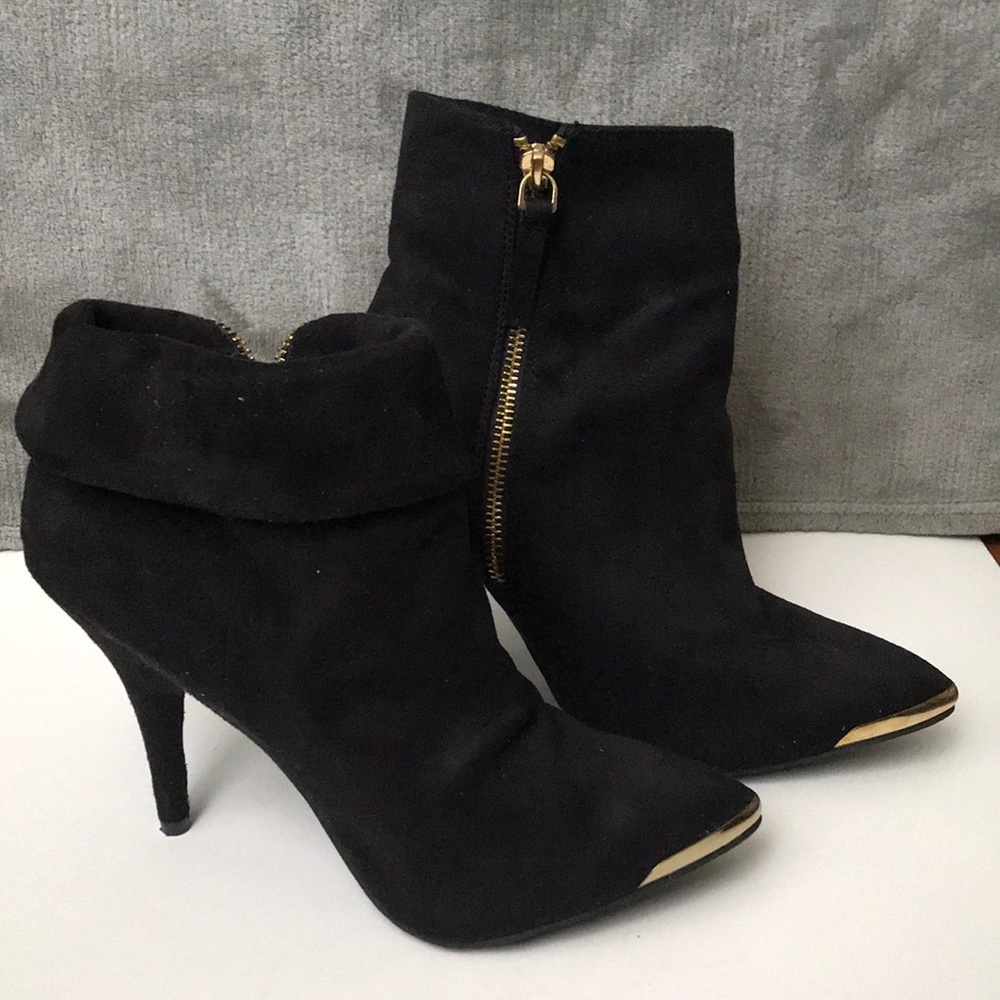 Versatile Suede Booties